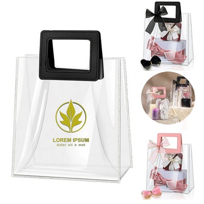 Plastic Shopping Waterproof PVC Hand Gift Bag for Packing Gift