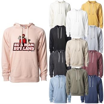 Independent Trading Co.® Unisex Lightweight Loopback Terry Hooded Pullover