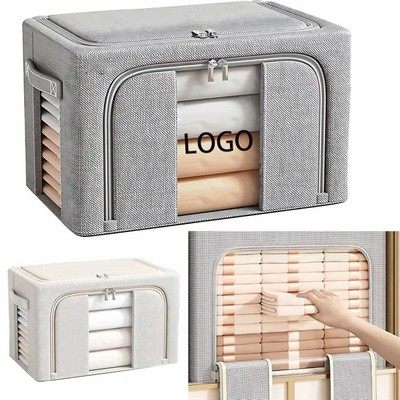 Frame Storage Box Clothes Bins Foldable Container