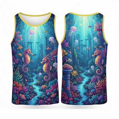 Unisex Performance Dye Sublimation Tank Top (160gsm)