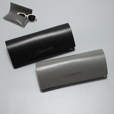 Soft PU Leather Eyeglass Pouch