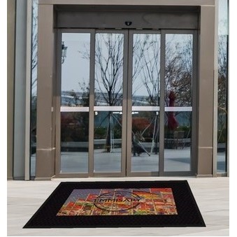 Outdoor Logo Mat - Logo Emissary Value Scraper Mat - 6x8