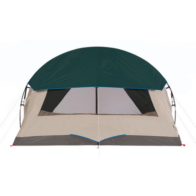 Coleman 6-Person Cabin Tent W/ Screened Porch Evergreen
