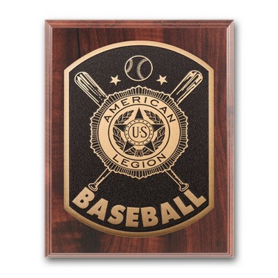 Photocast Plaque - Walnut Finish