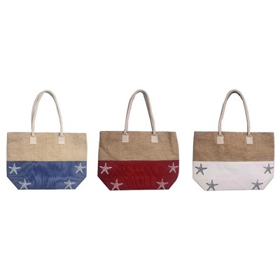 Mannitok® Jute/Cotton Resort Tote