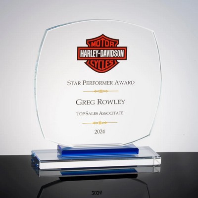 Gemini Squareround Double Base Award (6.3" x 7" x 2")