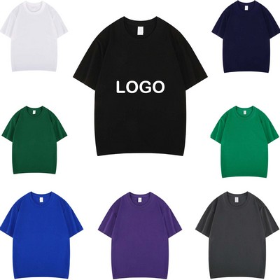 5.3oz 100% Combed Cotton Custom Full-Color T-shirts