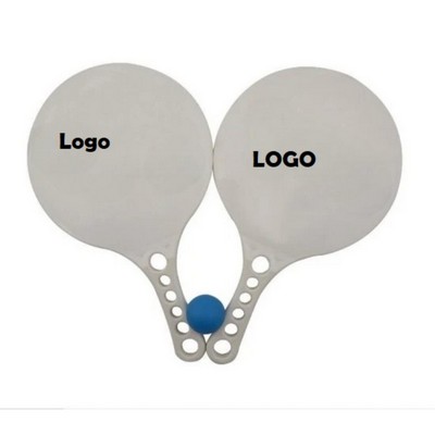 Plastic Beach Tennis Rackets Set