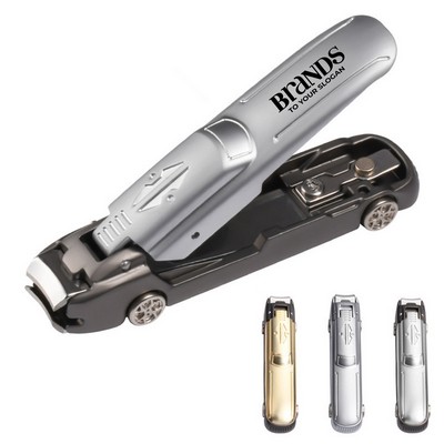 Car Shaped Nail Clippers with Nail File