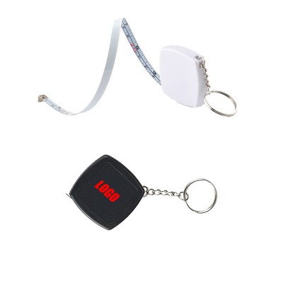 Keychain Mini Steel Tape Measure