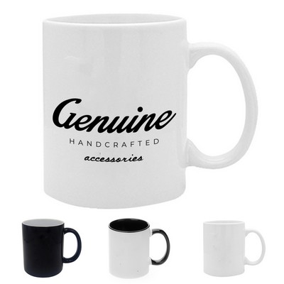 11oz Porcelain Coffee Mug