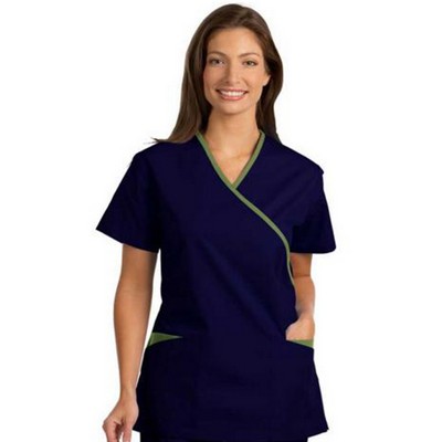 Fashion Seal - Environmental Services/Housekeeping - Women's Crossover Tunic Top