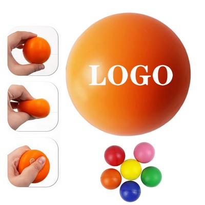 Custom Round Pu Stress Ball