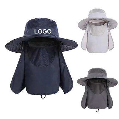 Fishing Hat with Neck Flap