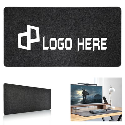 Wool Felt Large Desk Mouse Pad
