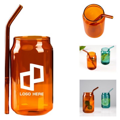 12Oz Colored Glass Can