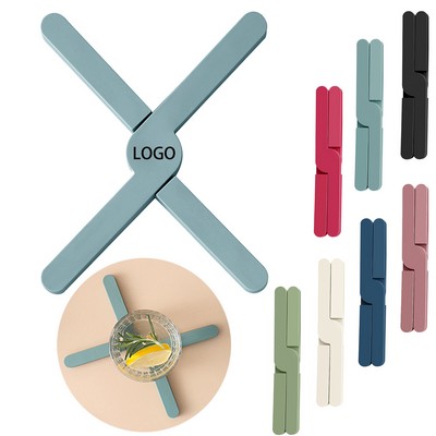 X-Shaped Silicone Folding Heat Pad