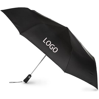 38" Custom Automatic Strong Frame Compact Folding Portable Umbrella