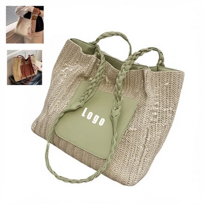 Woven Shoulder Bag for Women