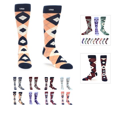 Ready-Made Argyle Premium Dress Socks