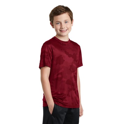 Sport-Tek Youth CamoHex Tee