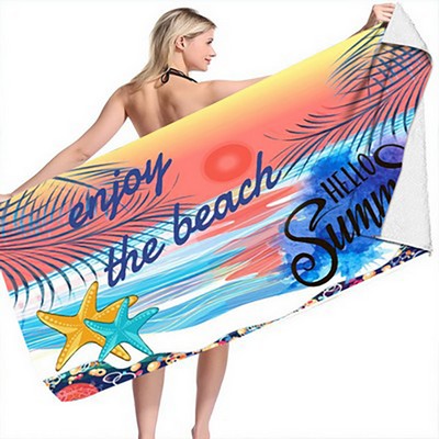 30x60" Full Color Microfiber Beach Towel