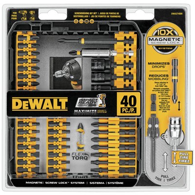 DeWalt 40Pc Impact Ready Screwdriving Bit Set