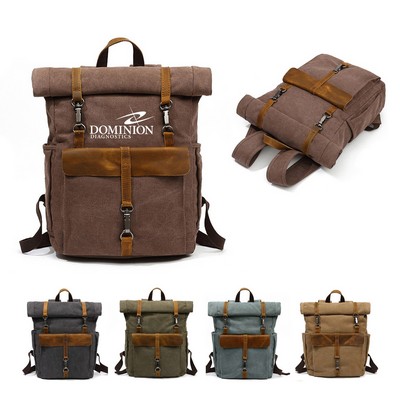 Vintage Travel Backpack