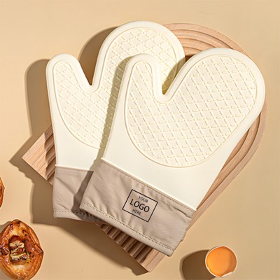 Insulated Heat-Resistant Oven Mitts