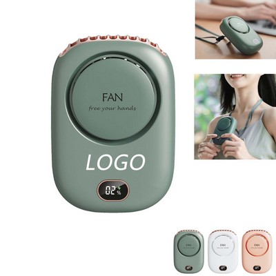Portable USB Rechargeable Neck Fan
