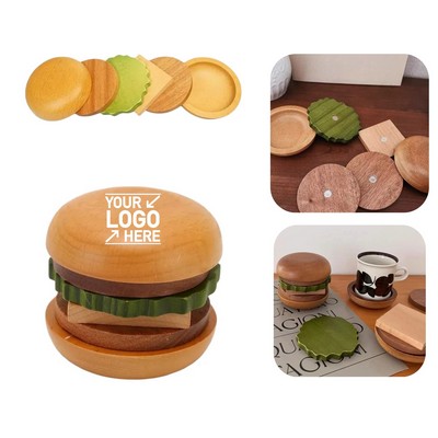 Hamburger Coaster Set
