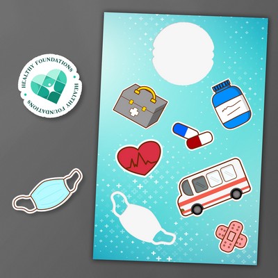 6" x 9" Vinyl Sticker Sheet