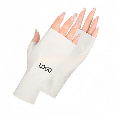 Outdoor Fingerless UV Protection Ice Gloves