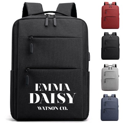 Water-repellent Fabric Laptop Backpack