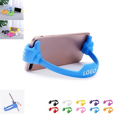 Cell Phone Stand Thumbs Up Lazy Phones Holder