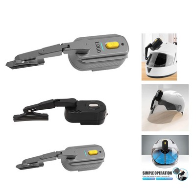 Waterproof Helmet Visor Wiper