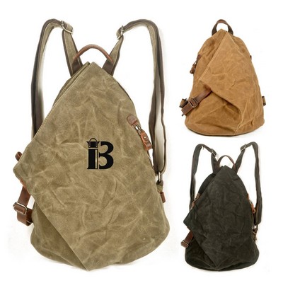 Travel Casual Canvas Vintage Backpack