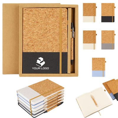 Cork Patchwork Notebook