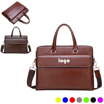 Large Business Laptop Vintage Shoulder Bag For Men