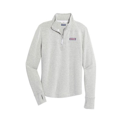 Vineyard Vines Women's Blank Dreamcloth Shep Quarter-Zip