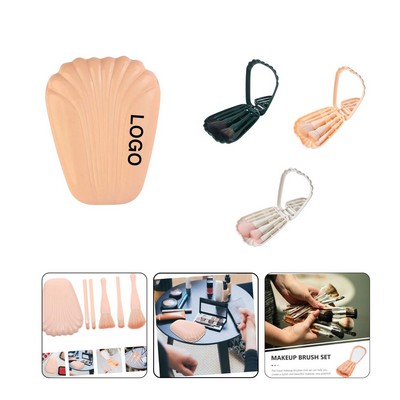 Portable Makeup Brush Travel Set