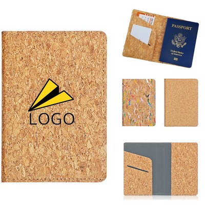 Natural Cork Passport Holder