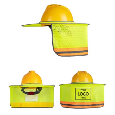 Hard Hat Sun Shield