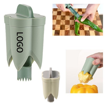 Chili Seed Remover, Fruit And Vegetable Coring Tool