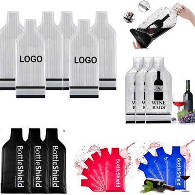 Red Wine Treasure Protective Bag