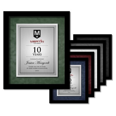 Gander - Executive Aluminum Certificate Shadowbox (Black Frame)