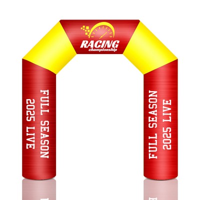 Contained Air Blown Inflatable Arch