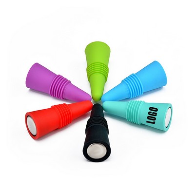 Cone Shape Silicone Wine Stopper