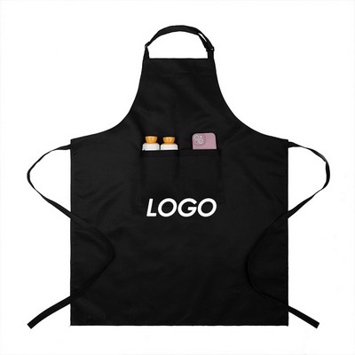 Waterproof Neck Strap Apron for Restaurant and Kitchen Use