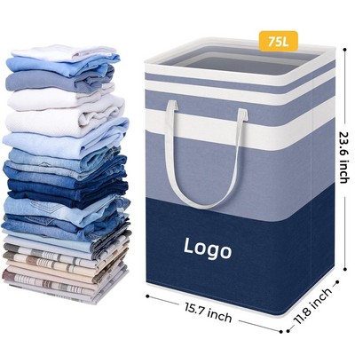 Large Laundry Basket 75L